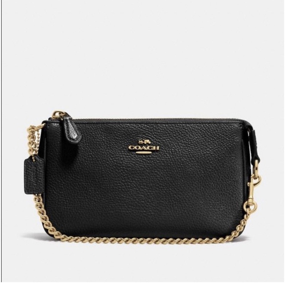 Coach 53077 Polished Pebble Nolita 19 Wristlet